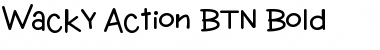 Download Wacky Action BTN Bold Font