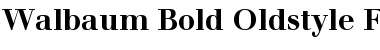 Download Walbaum Bold Font Title Preview