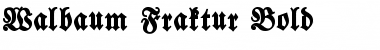 Download Walbaum-Fraktur Bold Font Title Preview