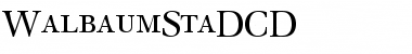 Download WalbaumStaDCD Regular Font Title Preview