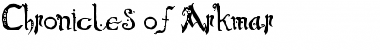 Download Chronicles of Arkmar Regular Font Title Preview