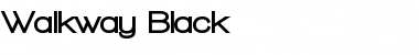 Download Walkway Black Regular Font