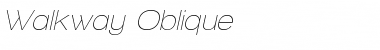 Download Walkway Oblique Regular Font