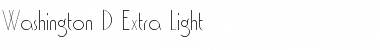 Download Washington D Regular Font Title Preview