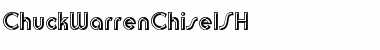 Download ChuckWarrenChiselSH Regular Font Title Preview