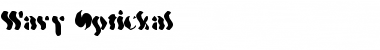 Download Wavy Optickal Regular Font Title Preview