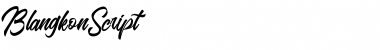 Download BlangkonScript Regular Font Title Preview