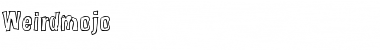 Download Weirdmojo Regular Font Title Preview