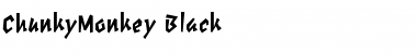 Download ChunkyMonkey Black Font Title Preview