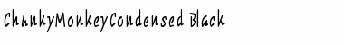 Download ChunkyMonkeyCondensed Black Font Title Preview