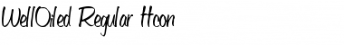 Download WellOiled Regular Font Title Preview