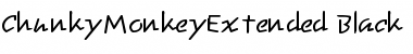 Download ChunkyMonkeyExtended Black Font Title Preview
