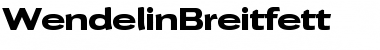 Download Wendelin Regular Font Title Preview