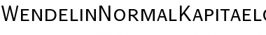 Download Wendelin Regular Font Title Preview