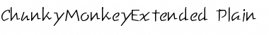 Download ChunkyMonkeyExtended Plain Font Title Preview