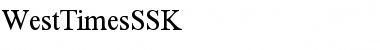 Download WestTimesSSK Regular Font Title Preview