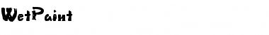 Download WetPaint Medium Font Title Preview