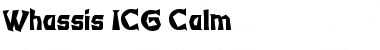 Download Whassis ICG Calm Regular Font