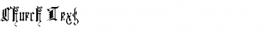 Download Church Text Regular Font Title Preview