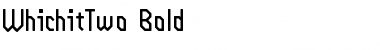 Download WhichitTwo Bold Font Title Preview