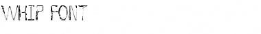 Download WHIP FONT Regular Font Title Preview