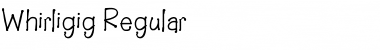 Download Whirligig Regular Font Title Preview
