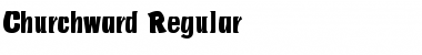 Download Churchward Regular Font Title Preview