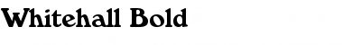 Download Whitehall Bold Font Title Preview