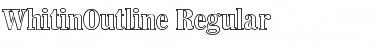 Download WhitinOutline Regular Font Title Preview