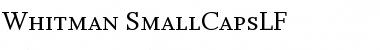 Download Whitman-SmallCapsLF Regular Font Title Preview