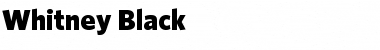 Download Whitney Medium Font Title Preview
