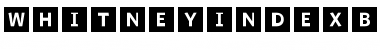 Download WhitneyIndexBlack Medium Font Title Preview