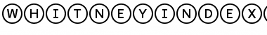 Download WhitneyIndexWhite Medium Font Title Preview