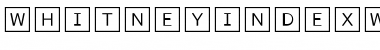 Download WhitneyIndexWhite Medium Font Title Preview