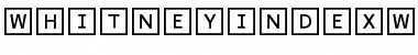 Download WhitneyIndexWhite Medium Font Title Preview
