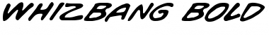 Download WhizBang Bold Font Title Preview