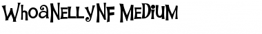 Download WhoaNellyNF Medium Font Title Preview