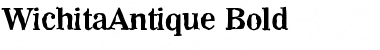 Download WichitaAntique Bold Font Title Preview