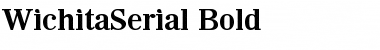 Download WichitaSerial Bold Font Title Preview