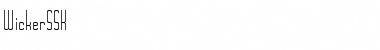 Download WickerSSK Regular Font Title Preview