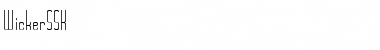 Download WickerSSK Regular Font Title Preview