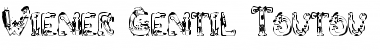 Download Wiener Gentil Toutou Regular Font Title Preview