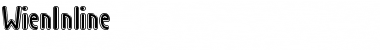 Download WienInline Medium Font Title Preview