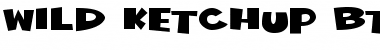 Download Wild Ketchup BTN Regular Font Title Preview