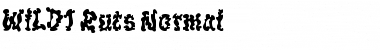 Download WILD1 Ruts Regular Font Title Preview
