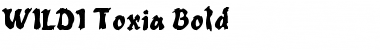 Download WILD1 Toxia Bold Font Title Preview