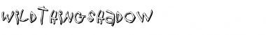 Download WildThingShadow Regular Font Title Preview