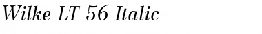 Download Wilke LT Roman Italic Font Title Preview