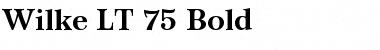 Download Wilke LT Roman Bold Font Title Preview