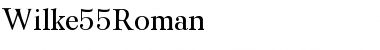 Download Wilke55Roman Roman Font Title Preview